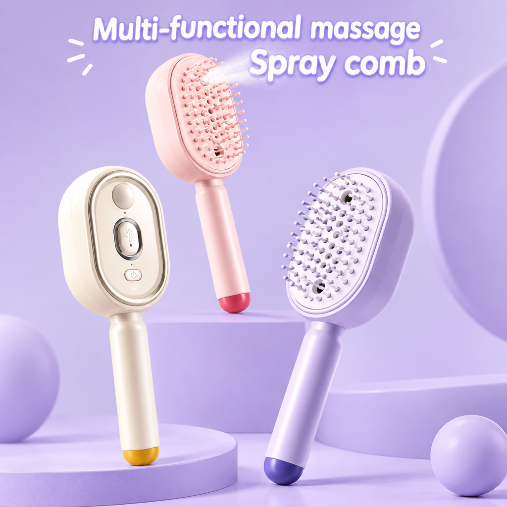 Mistie – Cepillo desenredante con vapor